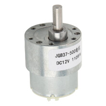 JGB37 500 12V 110 U/min Schneckengetriebemotor Al-Brass