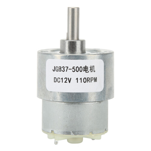 JGB37 500 12V 110 U/min Schneckengetriebemotor Al-Brass 1