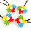 Beißkette 22 cm, Silikon-Teether, lebensmittelecht 4