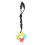 Beißkette 22 cm, Silikon-Teether, lebensmittelecht 15