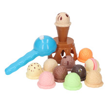 Plastik-Kinder-Eiscreme-Spielzeug – Balancieren und Lernen, Lebensmittel-Spielzeug für Rollenspiele