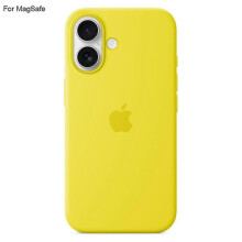 (Yellow,Multicolor)e6c For iPhone 16 Plus Case Compatible with MagSafe Liquid Silicone V6V Phone Back Cover [Induction