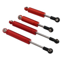 1/18 rote Aluminium-Dämpfer, Vorne/Hinten 72/102mm