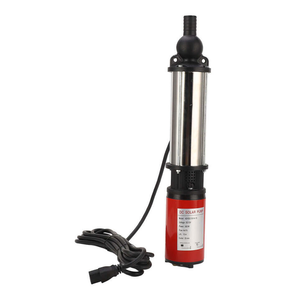 Solar Water Pump 15M Lift 4Mâ³/H 12V 300W For Irrigation 8011338397955