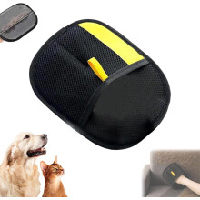 Pet Hair Remover Glove 2025 Model Fingerless Cat Grooming Reusable Washable