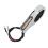 12V Chrom LED-Blinkleuchte 41 mm Gabelrohre 3