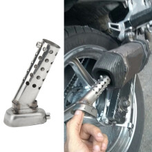 2 Stück verzinktes Eisen-Schalldämpfer-Baffle 22-25 mm