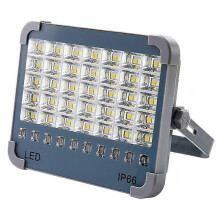 90 LED 6000W Solar Powered Portable Rechargeable Floodlight Outdoor Camping Light Super Bright Emerg
