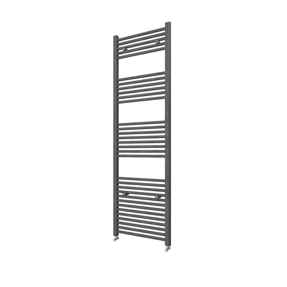 Aica (Anthracite, 1800X450mm) Stylish Straight Towel Rail Heatingtowel Radiator