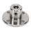 5 Stück 4-mm-Stahl-Flanschkupplung, Silber 9