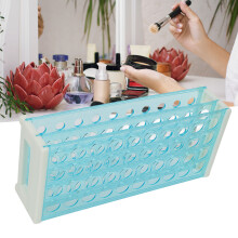 Acrylhalter mit 40 Fächern, vertikal, für Sprüh- und Lippenstiftflaschen, einfach aufzubauen