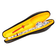 Hulusi Flute Harz Pumpkin Hulusi Chinese Handcrafted Ethnic Instrument Key Of C With Case For Beginners