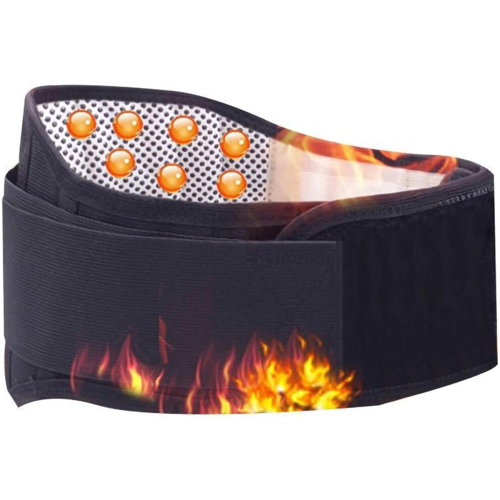 Heating Belt Back Lumbar Support Self-Heating Waist Warmer Abdomen Heating Pad XL 1 Piece