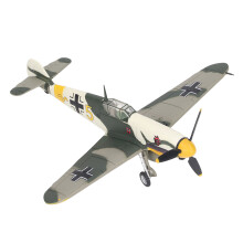 1:72 Metall-Druckguss-Flugzeugmodell, silbern, zur Dekoration