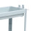 2 Tier Nordic Blue Plastic Bathroom Floor Shelf 10