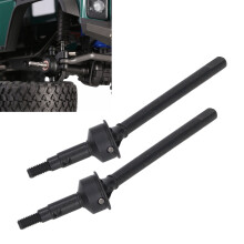 2 Stück RC Vorderachse-Antriebswelle 559 mm Stahl Schwarz