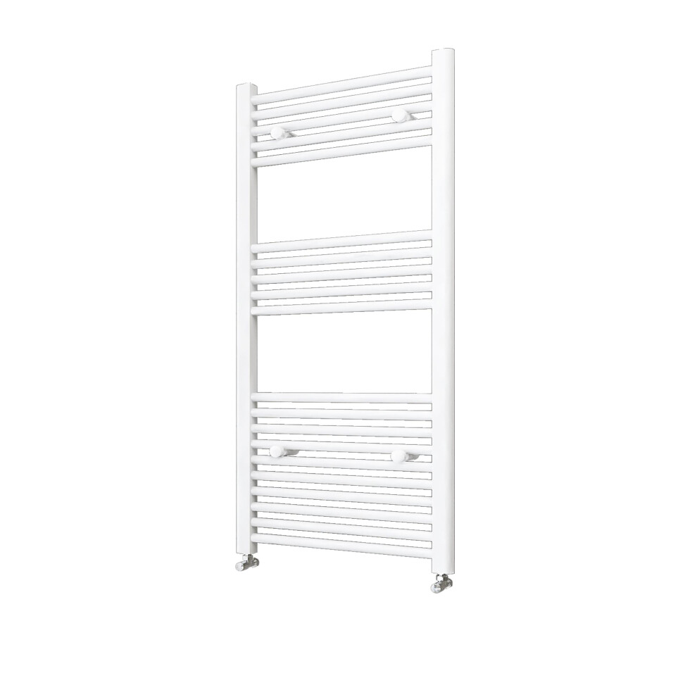 Aica (White, 1200X500mm) Stylish Straight Towel Rail Heatingtowel Radiator