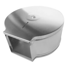Stainless Steel Satin Finish Toilet Paper &amp; Towel Holder 27x26x11.8cm