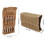 Portable Spice Bag 9-Jar Canvas Khaki for Camping 2