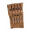 Portable Spice Bag 9-Jar Canvas Khaki for Camping 10