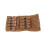 Portable Spice Bag 9-Jar Canvas Khaki for Camping 16