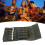 Portable Spice Bag Canvas with 9 Jars OD Green 13