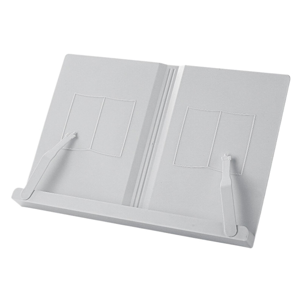 Book Holder Multifunctional For School Books, Adjustable Page Clips, Recipe Book Holder, Desk Stand For Magazines And Tablets 6482260488349