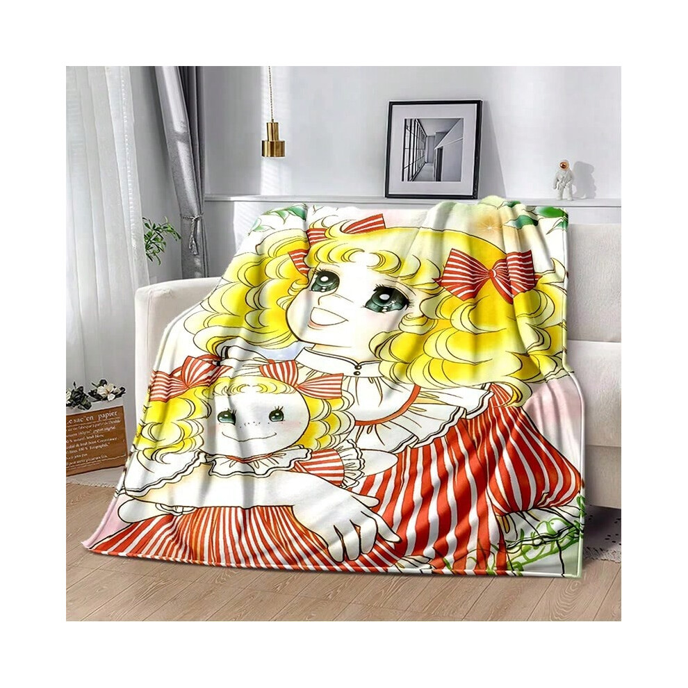 (29, 150x180cm) Candy Candy 29 Style New Retro Cartoon Girl Anime Soft Plush Blanket,Flannel Throw Blanket for Living Room Bedroom Sofa Kid Gift-image-OPC-PJH6YWF-NEW