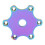 75MM Universal Hex Horn Button Cover for 6 Bolts Steering Wheel 13