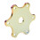 75MM Universal Hex Horn Button Cover for 6 Bolts Steering Wheel 7