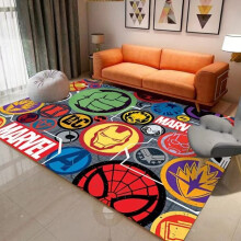 (Style14, 100X150CM/(39X59inch)) Superhero Floor Carpet Mat Living Room Anti-Slip Rug