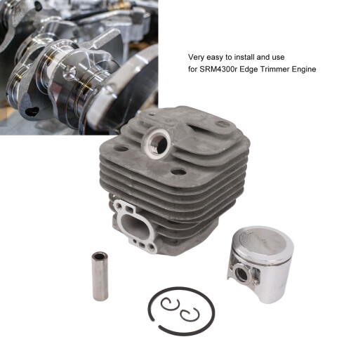 40mm Aluminum Cylinder Piston Kit for Edge Trimmer SRM4300r 2