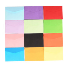Envelopes Pack Of 100 Assorted Colourful Miniature Envelopes Money Envelopes And Business Card Envelopes