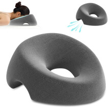 Massage Face Cradle Pillow Memory Foam, U-Shaped Headrest With Face Hole For Face-Down Massage, Bed Or Salon Spa