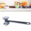 Fleischklopfer 293 g Rund 24  6,5 cm Silber 3