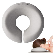 Face Cushion for Massage U-Shaped Hole Headrest Pillow With Hole Bed Headrest For Salons Desks Tables Grey