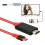 Type-C auf HDMI-Adapter 4K, 2,0 m Kabel, Schwarz 1