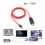 Type-C auf HDMI-Adapter 4K, 2,0 m Kabel, Schwarz 13