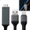 Type-C zu HDMI Adapterkabel, USB-Ladefunktion, 2 m 3