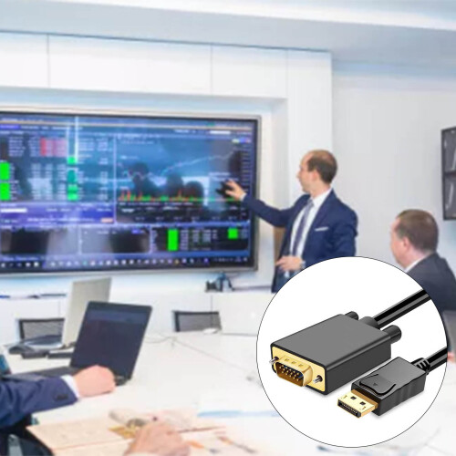 DisplayPort-zu-VGA-Adapterkabel, 1,8 m