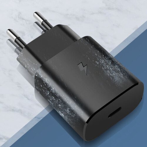 Note 20 25W Type-C PD-Ladegerät 63x40x22mm Schwarz 2