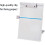 Plastic Document Stand Foldable Reading Stand For Desk Copy Holder With Line Guide For Home Office School 3