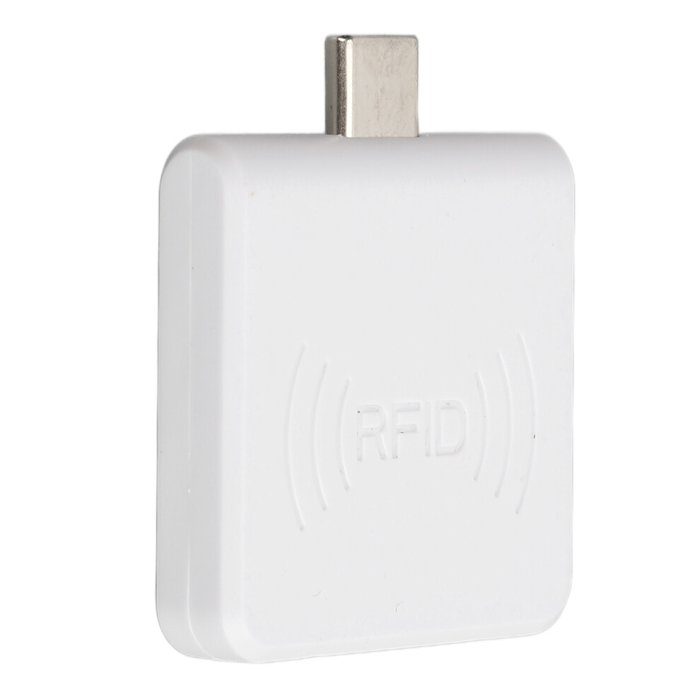 13.56Mhz Type-C Rfid Card Reader Contactless Mobile For Windows White 5061338431343