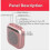 Portable Voice Amplifier with Wired Microphone, Headset, Rechargeable Speaker (white) 5