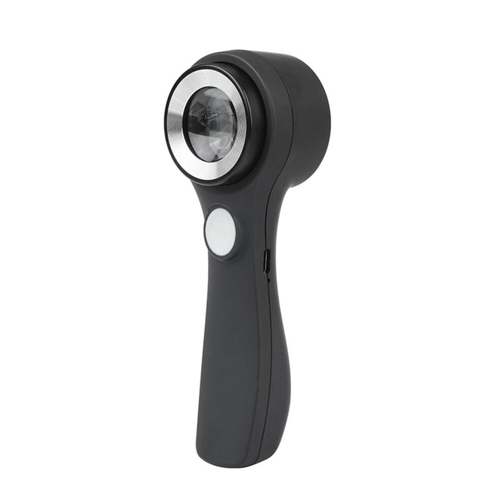 60x Loupe With LED For Jewelry, Coins, Stamps - Handheld Inspection Magnifier