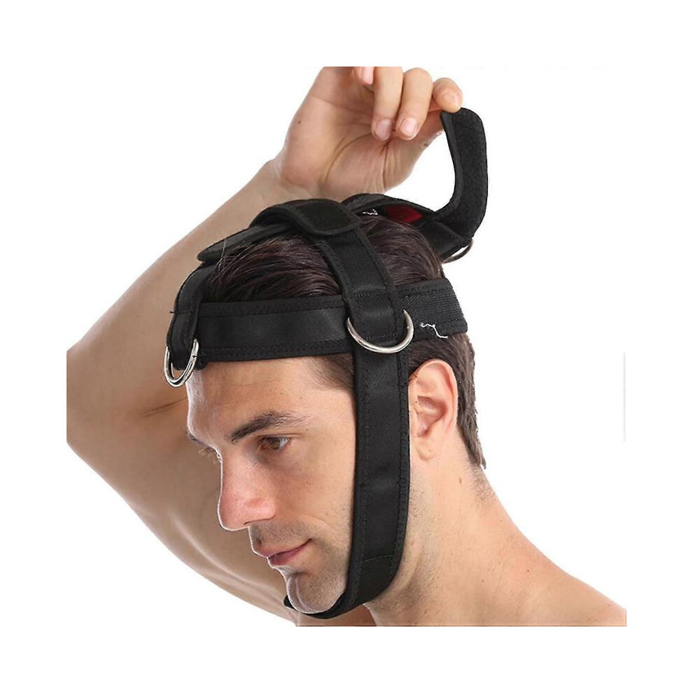 Fitness Neck Head Harness Neck Training Weight Lifting Strength Trainer Neck Trainer Improve Muscle Strength Neck Exerciser