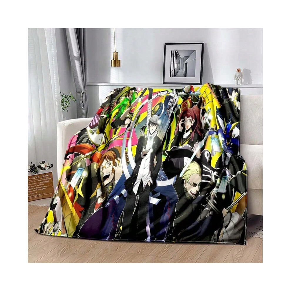(15, 180x230cm) Persona Anime Cartoon Throws Blanket Kid Picnic Super Soft kawaii Blanket for Travel Beding Couch Sofa Bed Blanket Birthday Gift-image-OPC-PJH77CD-NEW