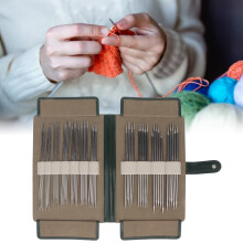 55 Stück doppeltspitzige Stricknadeln 2,0-6,0mm