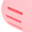Doppelseitiger Silikon-Schwammhalter für Make-up Pink 10