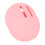 Doppelseitiger Silikon-Schwammhalter für Make-up Pink 11
